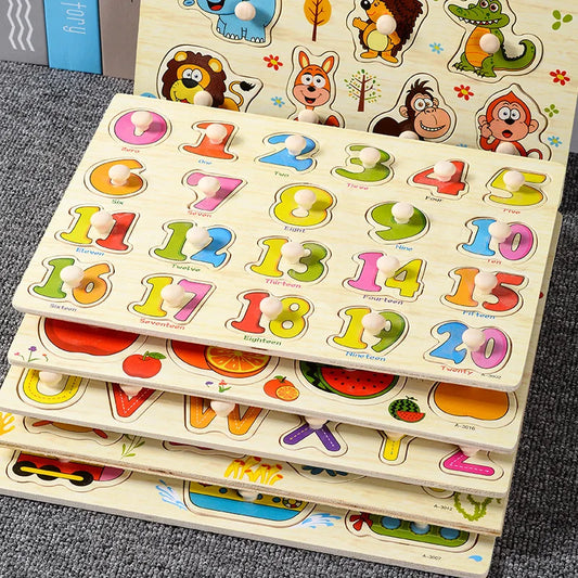 MindGrow Wooden Puzzle
